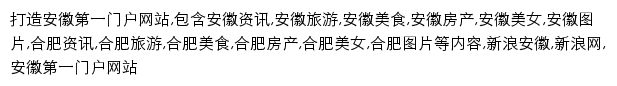 ah.sina.com.cn网页描述