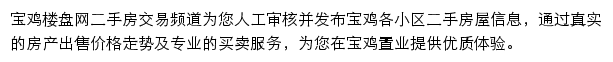 baoji.esf.loupan.com网页描述