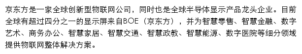 boe.com.cn网页描述