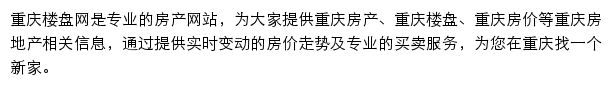 cq.loupan.com网页描述