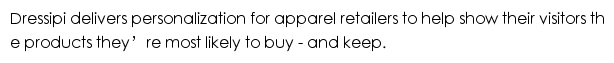 dressipi.com网页描述