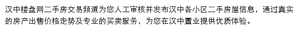 hanzhong.esf.loupan.com网页描述