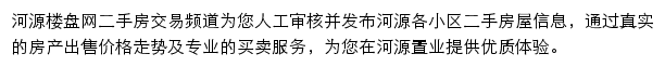 heyuan.esf.loupan.com网页描述