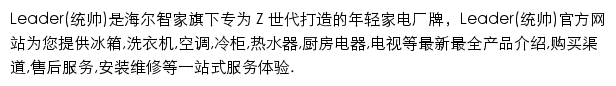 tongshuai.com网页描述