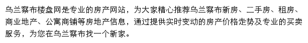 wlcb.loupan.com网页描述