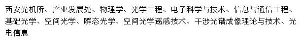 {chy.opt.ac.cn}网页关键词