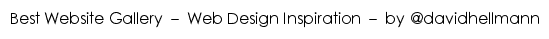 bestwebsite.gallery网页标题
