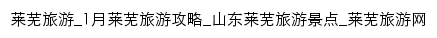 {laiwu.cncn.com}网页标题